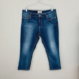 Daytrip Capri High Rise Blue Jeans Women’s Size 38